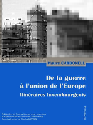 cover image of De la guerre à l'union de l'Europe